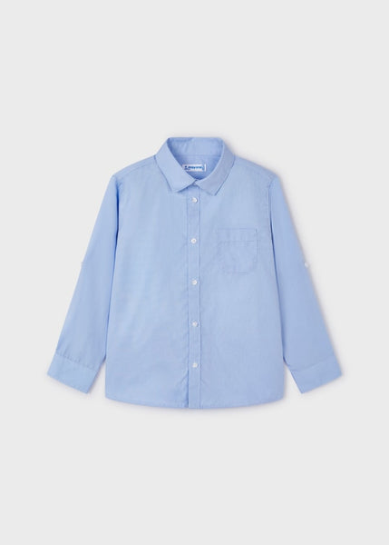 boys basic long sleeve shirt