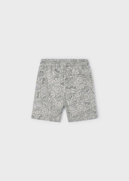 boys jersey smiley shorts