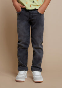 boys soft denim slim pant