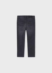 boys soft denim slim pant