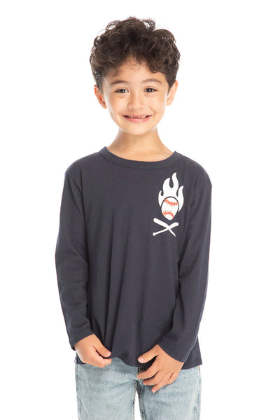 boys baseball heat tee