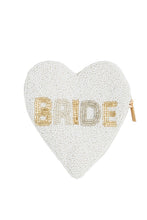 Load image into Gallery viewer, bride beaded pouch
