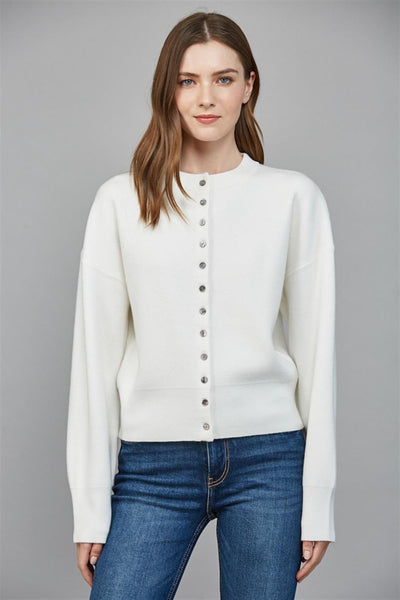 button crew cardigan