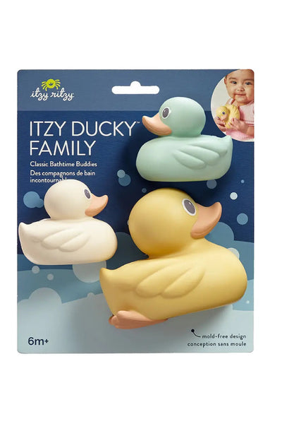 duck family bath toy