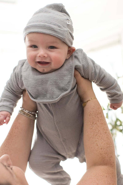baby organic cotton textured 3pc set