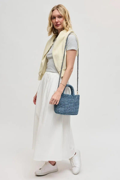 woven small bag + strap