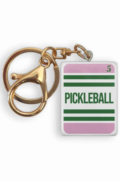 tile keychain pickleball