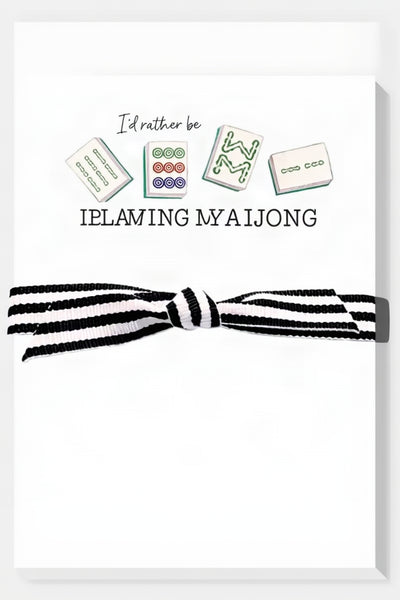 mini notepad rather mahjong