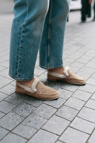 Plush Suede Loafer