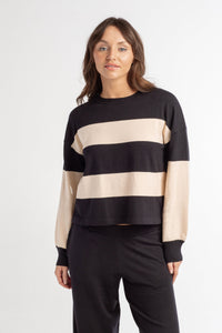 colorblock sweater