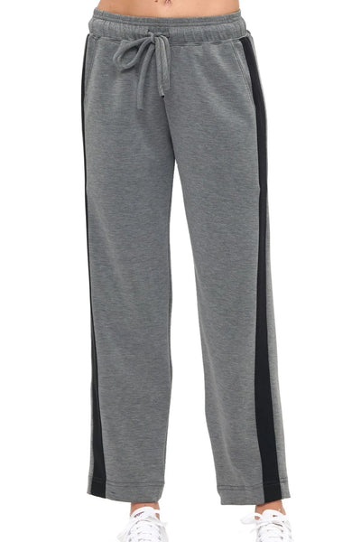 contrast stripe pant