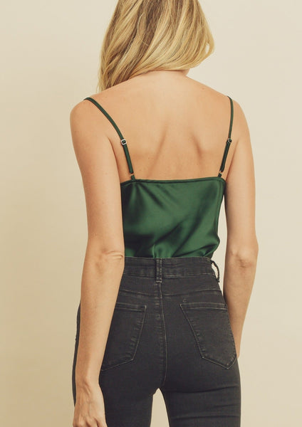 cowl cami bodysuit