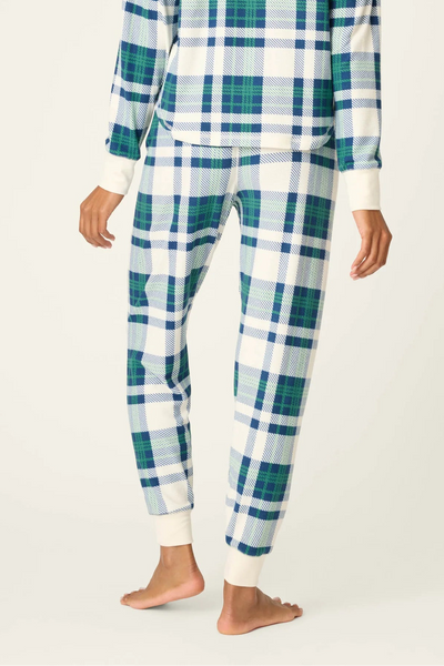 cozy plaid jammie pant