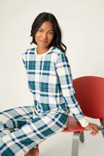 Load image into Gallery viewer, cozy plaid long sleeve top
