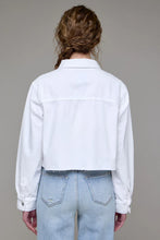 Load image into Gallery viewer, crop denim shacket
