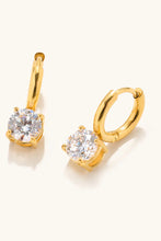 Load image into Gallery viewer, cz gem huggies waterproof
