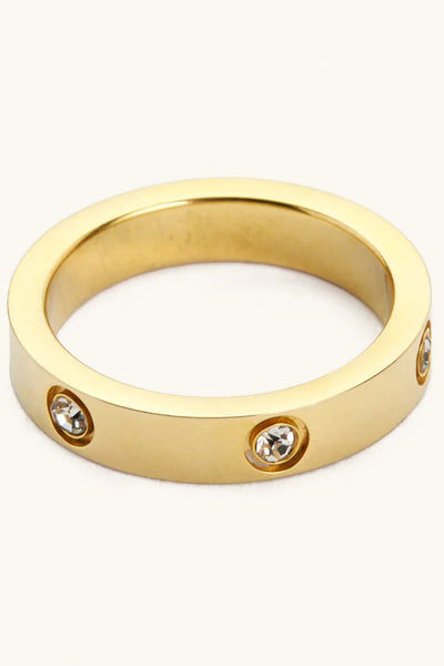 cz inset ring waterproof