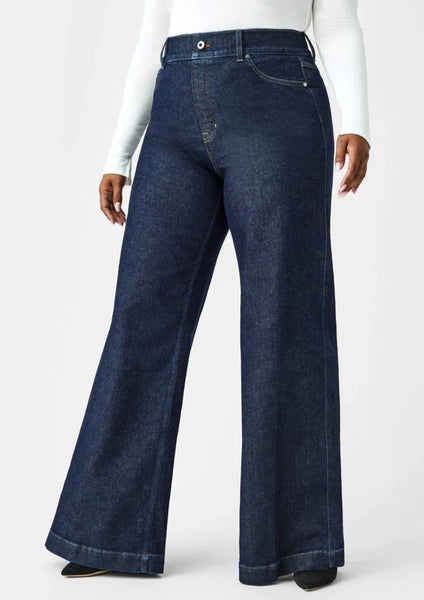 wide leg denim pant