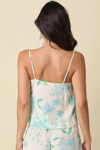 Load image into Gallery viewer, floral lace trim cami
