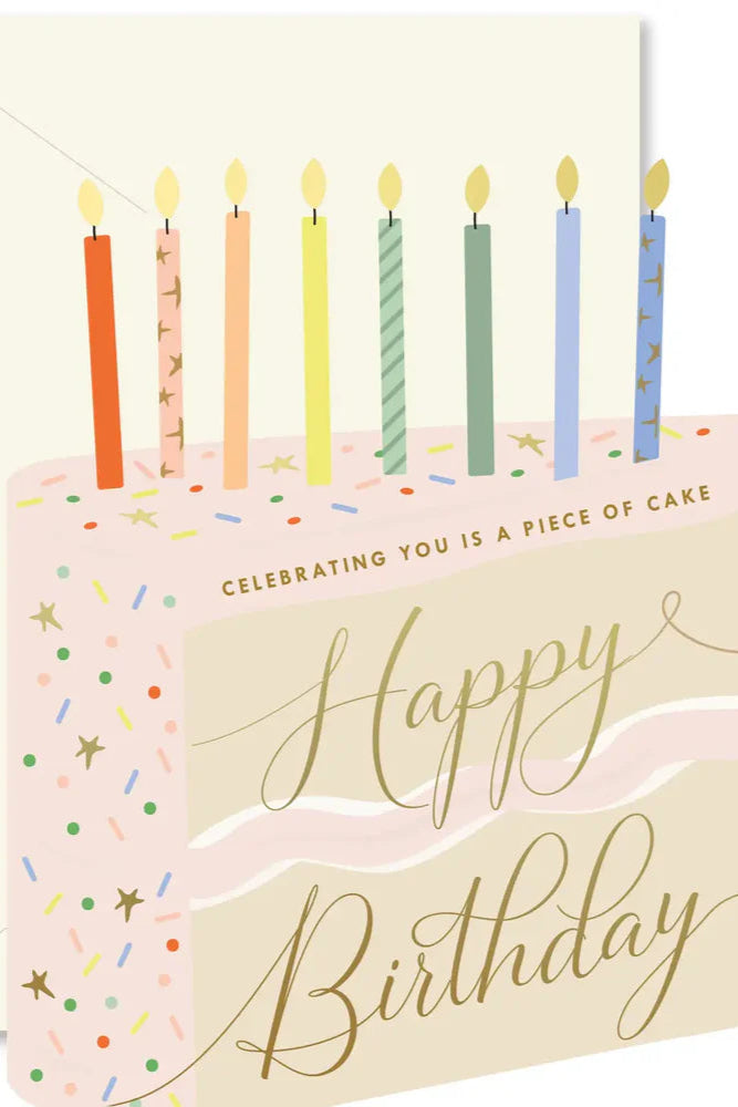 card piece of cake birthday