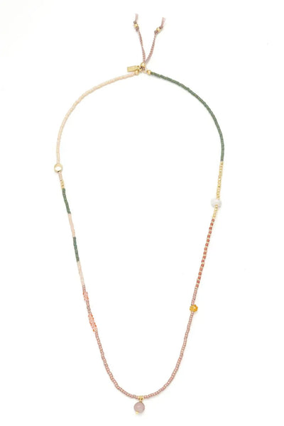 mixed bracelet-necklace healing