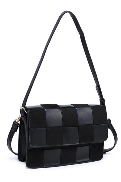 Woven Rectangular Crossbody