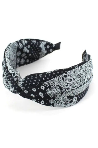 Paisley Print Headband