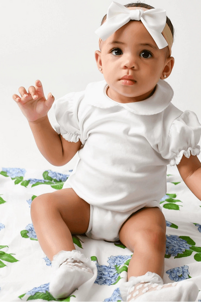 Hydrangeas Muslin Swaddle