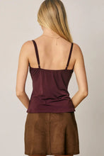 Load image into Gallery viewer, Lace Trim Cami Top
