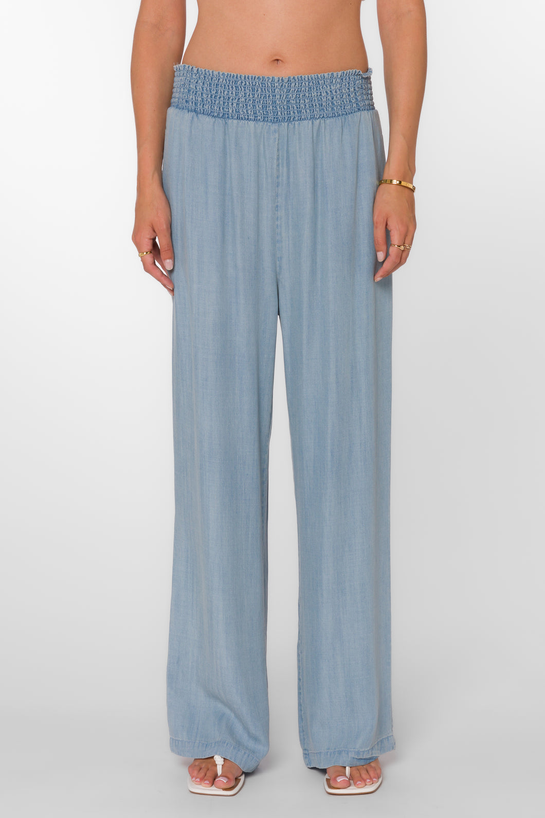 denim tencel soft pant