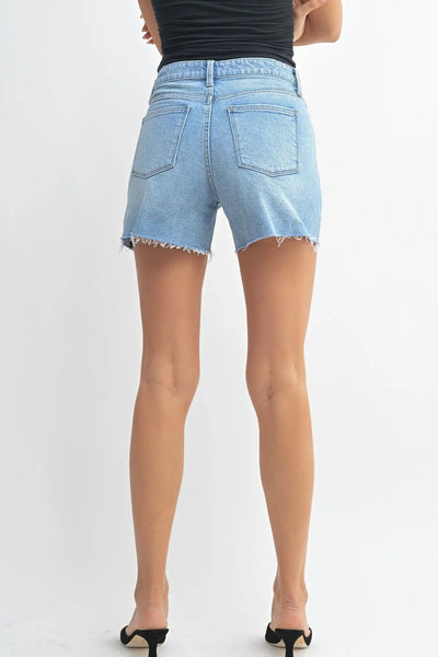 denim walking short