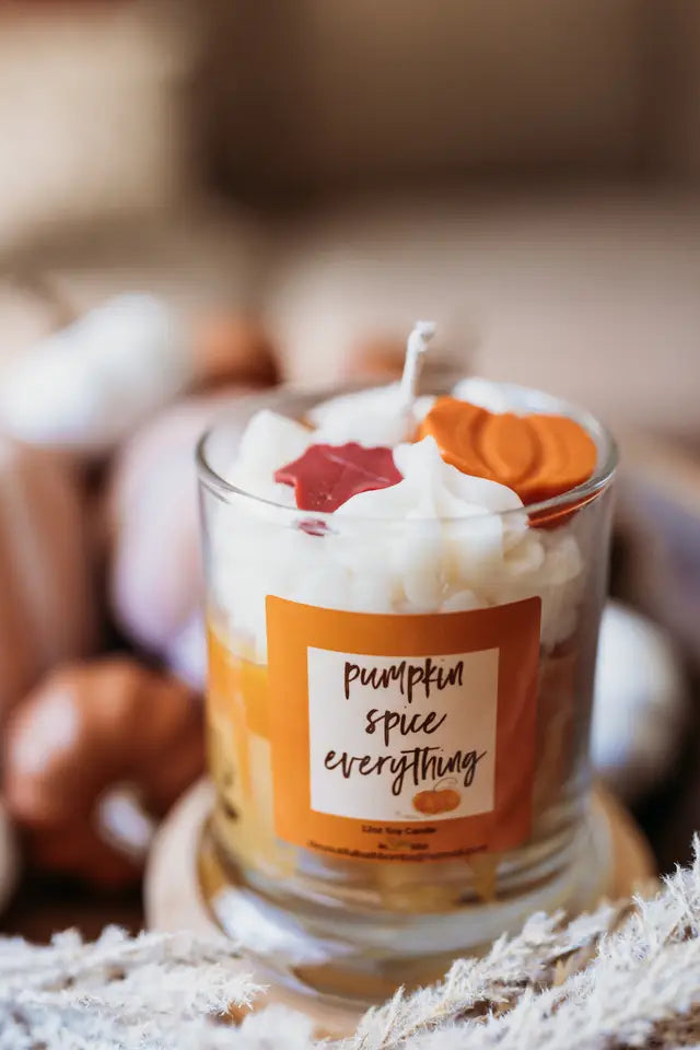 dessert candle pumpkin spice