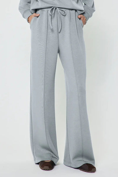 drawstring relaxed knit pant