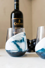 Load image into Gallery viewer, resin coated 2 glasses

