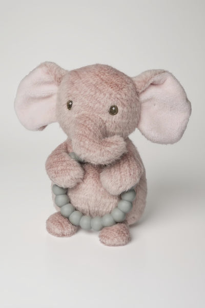 elephant teether rattle