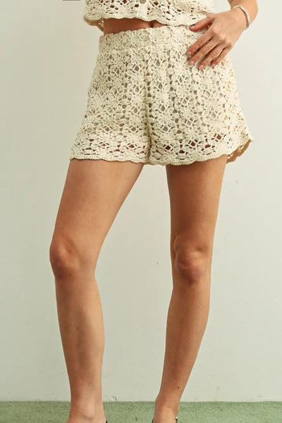 crochet shorts