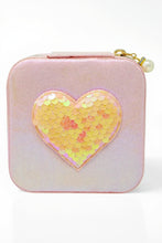Load image into Gallery viewer, girls sequin heart jewelry box
