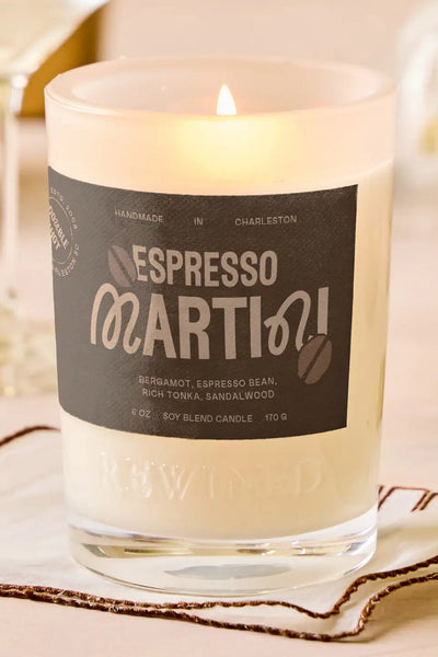 6 oz espresso martini candle