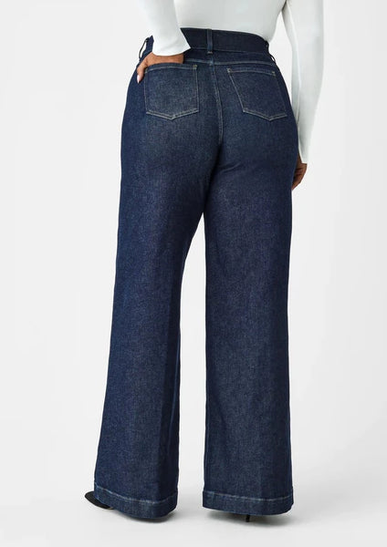 wide leg denim pant