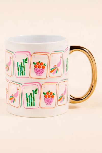 mug mahjong tiles