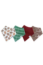 Load image into Gallery viewer, 4 pack baby bandana bibs blitz
