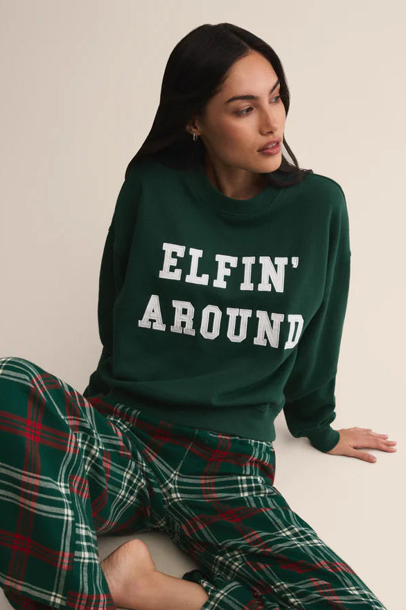 elfin around sweatshirt
