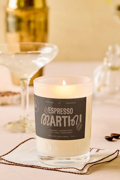 6 oz espresso martini candle