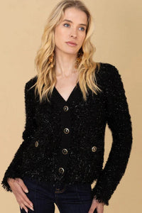 eyelash cardigan