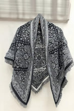 Load image into Gallery viewer, Paisley Tapestry Triangle Scarf
