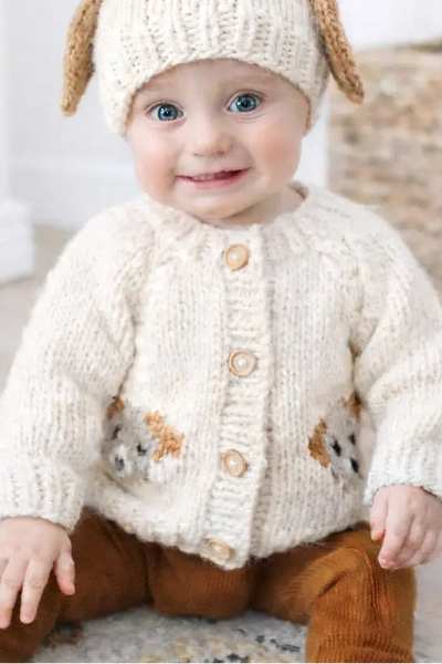 baby puppy cardigan