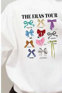 sweatshirt taylor eras tour bows