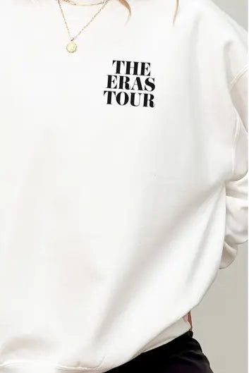 sweatshirt taylor eras tour bows