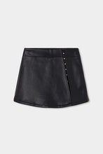 Load image into Gallery viewer, Kids Vegan Leather Studded Skort

