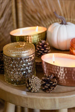 Load image into Gallery viewer, 8 oz shimmer candle pumpkin
